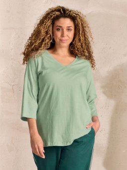 ZH-ALBERTA - Plus Size T-shirt vanaf Zhenzi