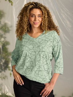 ZH-ALBERTA - Plus Size Blouse vanaf Zhenzi