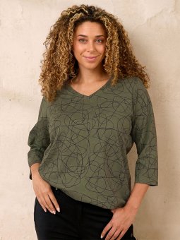 ZH-ALBERTA - Plus Size Blouse vanaf Zhenzi