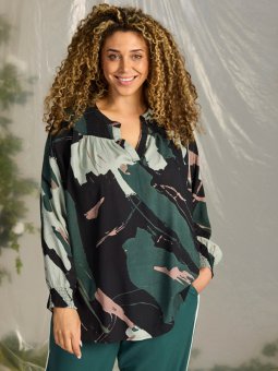 ZH-ANITY - Plus Size Blouse vanaf Zhenzi