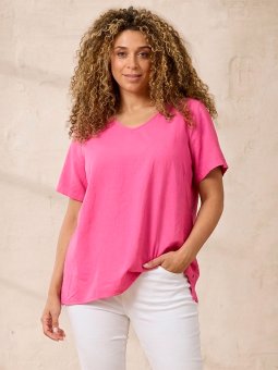 ZH-AMIN - Plus Size T-shirt vanaf Zhenzi