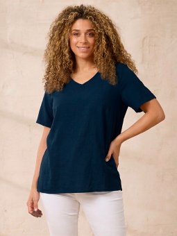 ZH-AMIN - Plus Size T-shirt vanaf Zhenzi