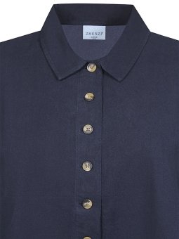 ZH-AMIN - Plus Size Overhemd vanaf Zhenzi