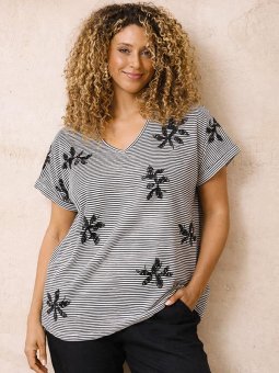 ZH-ALBERTA - Plus Size T-shirt vanaf Zhenzi