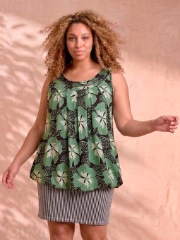 ZH-CINDY - Plus Size Top vanaf Zhenzi