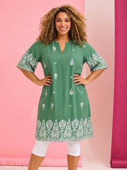 ZH-EMELY - Plus Size Tunic vanaf Zhenzi