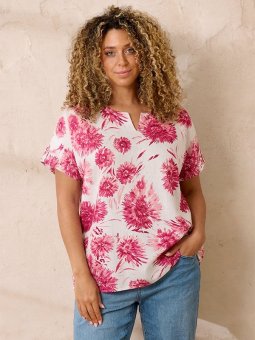 ZH-FRIDA - Plus Size Blouse vanaf Zhenzi