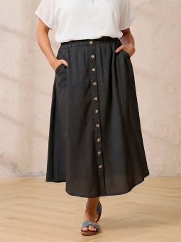 ZH-HYLA - Plus Size Skirt vanaf Zhenzi