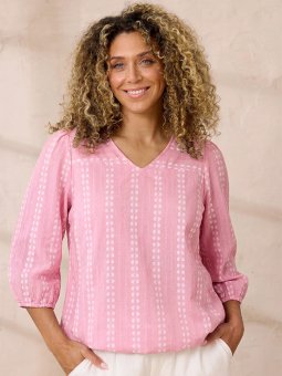 ZH-HALEY - Plus Size Blouse vanaf Zhenzi