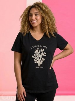 ZH-HEIDI - Plus Size T-shirt vanaf Zhenzi
