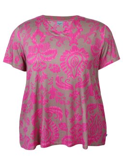 ZH-SYLVA - Plus Size T-shirt vanaf Zhenzi
