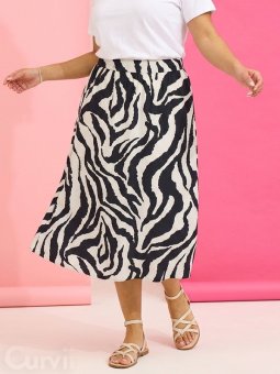 ZH-JAEDA - Plus Size Skirt vanaf Zhenzi