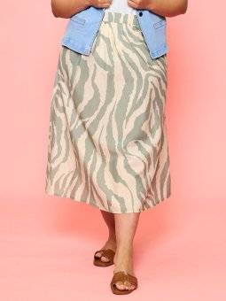 ZH-JAEDA - Plus Size Skirt vanaf Zhenzi