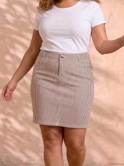 ZH-BOYER - Plus Size Skirt vanaf Zhenzi