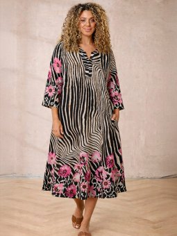 ZH-MADGE - Plus Size Jurk vanaf Zhenzi