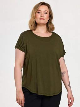 GITTE - Plus Size T-shirt vanaf Gozzip