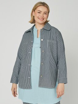 ADFENNA - Plus Size Overhemd vanaf Adia