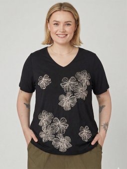 ADGALINA - Plus Size T-shirt vanaf Adia
