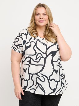 ADTULA - Plus Size Blouse vanaf Adia