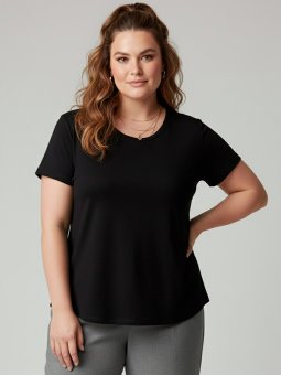 BAMBOO - Plus Size T-shirt vanaf Fiona