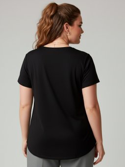 BAMBOO - Plus Size T-shirt vanaf Fiona