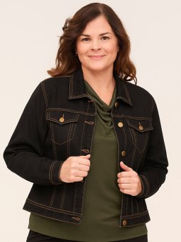 MAYA - Plus Size Jas vanaf Gozzip