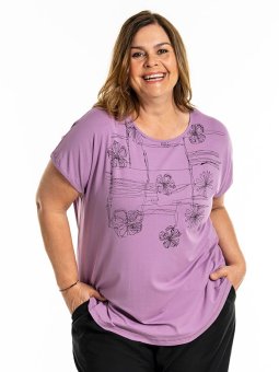 GITTE - Plus Size T-shirt vanaf Gozzip