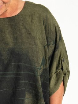 KLEO - Plus Size Blouse vanaf Gozzip Black