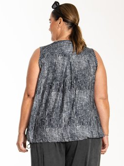 LORENA - Plus Size Top vanaf Gozzip Black