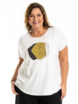 GITTE - Plus Size T-shirt vanaf Gozzip