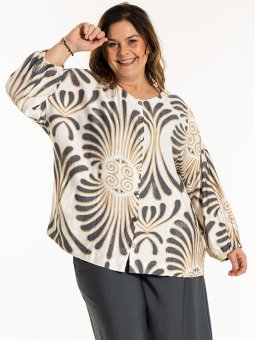 ANN-MARI - Plus Size Blouse vanaf Gozzip