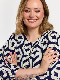 GANNBRIT - Plus Size Blouse vanaf Gozzip