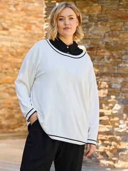 GSIGRID - Plus Size Sweater vanaf Gozzip