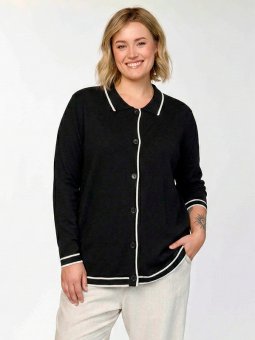 GJETTE - Plus Size Vest vanaf Gozzip