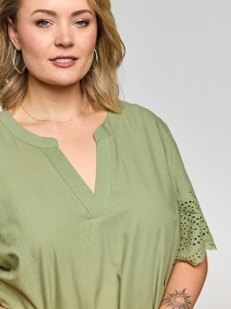 GLUNA - Plus Size Blouse vanaf Gozzip
