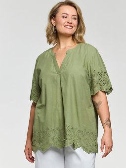 GLUNA - Plus Size Blouse vanaf Gozzip