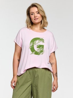 GGITTE - Plus Size T-shirt vanaf Gozzip