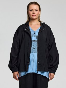 GHEIDI - Plus Size Jas vanaf Gozzip Black