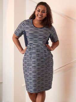 BIANCO SIA - Plus Size Jurk vanaf Pont Neuf