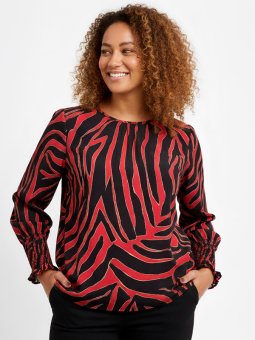 DALVINA - Plus Size Blouse vanaf Pont Neuf