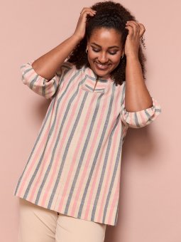 DINNIE - Plus Size Blouse vanaf Pont Neuf