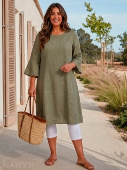 HARRIET - Plus Size Jurk vanaf Pont Neuf