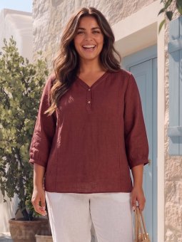JOELLE - Plus Size Blouse vanaf Pont Neuf