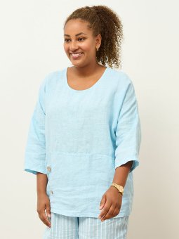 LAUREN - Plus Size Blouse vanaf Pont Neuf
