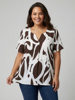 MOUDE SIA - Plus Size Blouse vanaf Pont Neuf