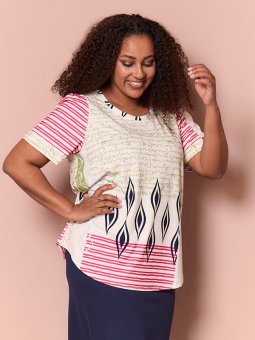 NALIN - Plus Size T-shirt vanaf Pont Neuf