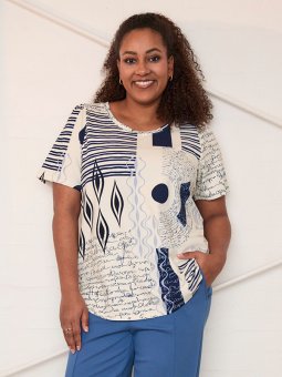 NALIN - Plus Size T-shirt vanaf Pont Neuf