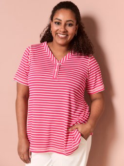 SILVA - Plus Size T-shirt vanaf Pont Neuf