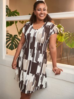 THELMA - Plus Size Jurk vanaf Pont Neuf