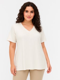 LYKKE - Plus Size T-shirt vanaf Studio